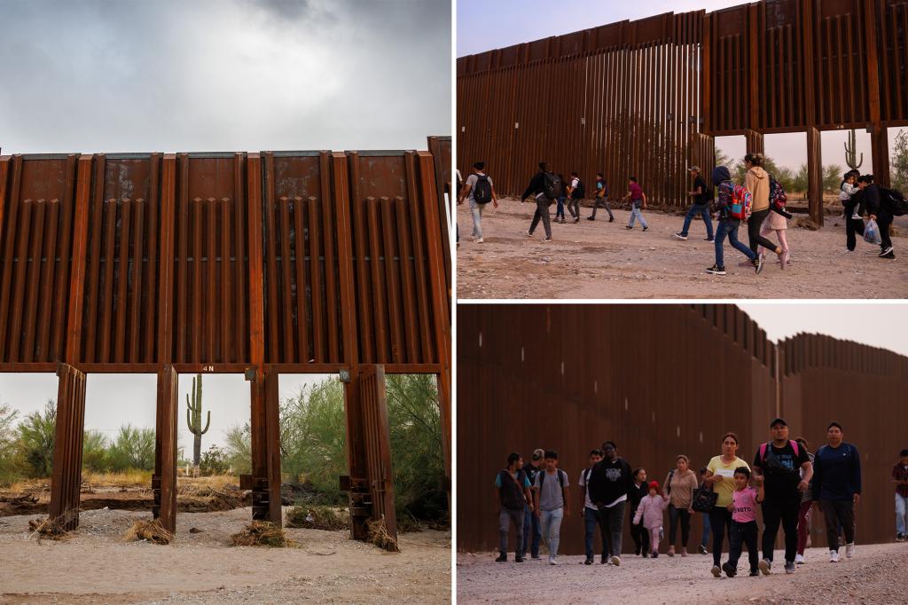 Border floodgates finally closed in Arizona â but migrants continue to overwhelm closest legal point of entry